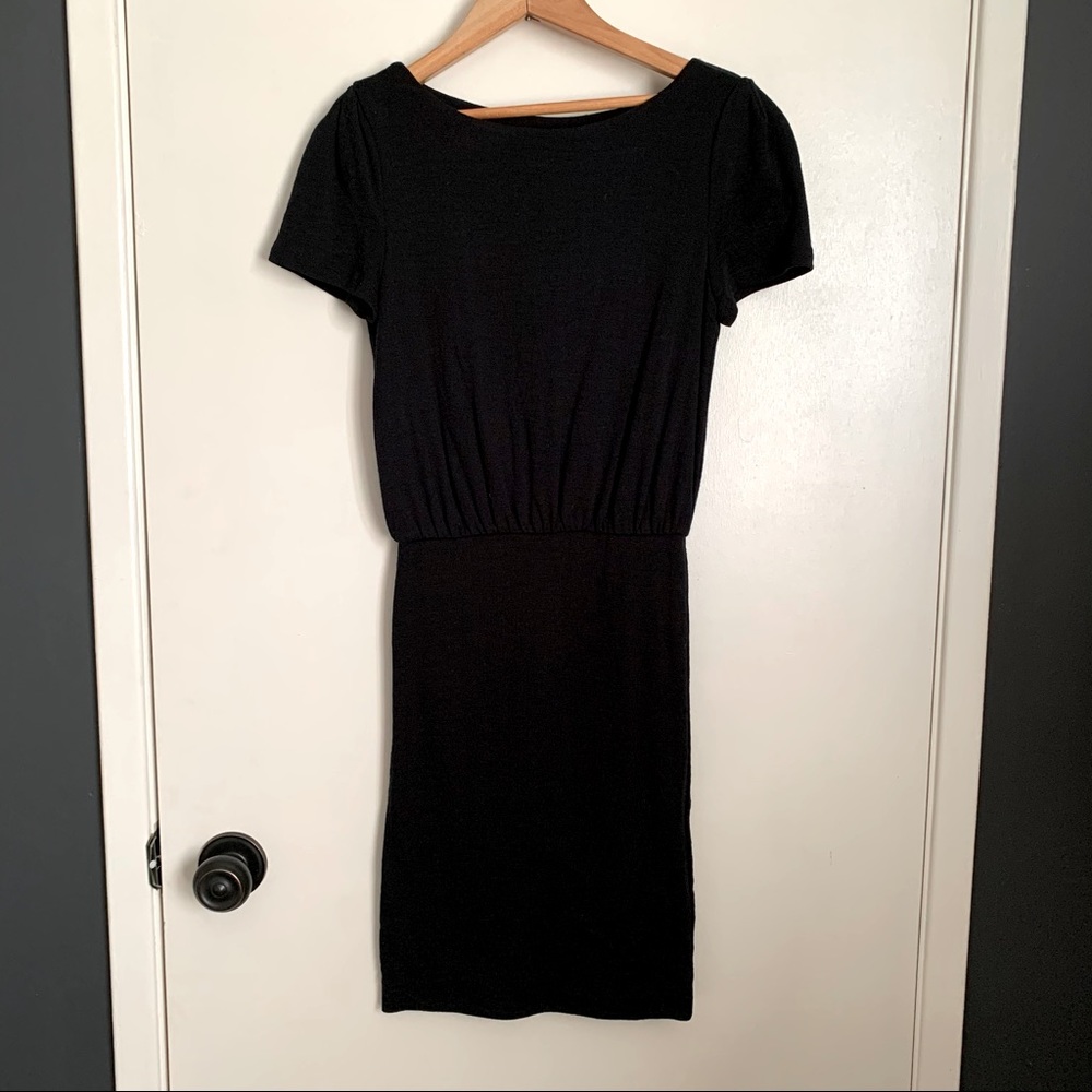 Kookai Orion Dress Size O/S EK729 Black Bodycon